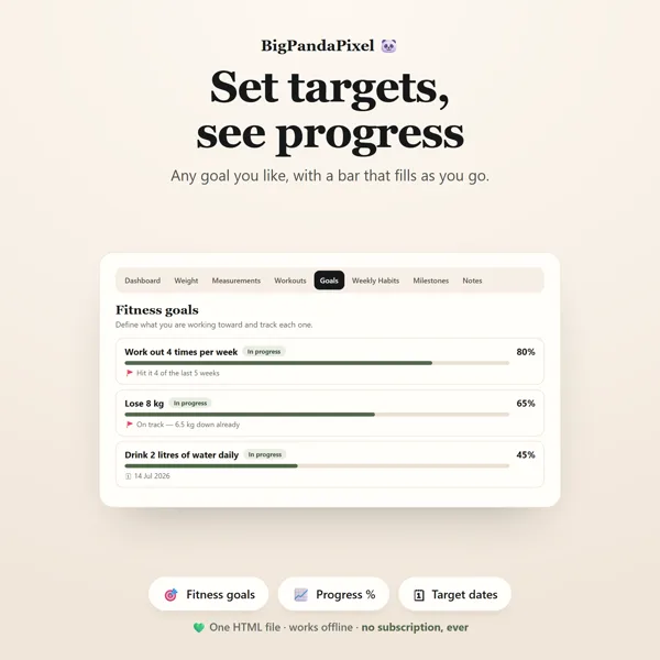 Fitness Progress Tracker screen 06.