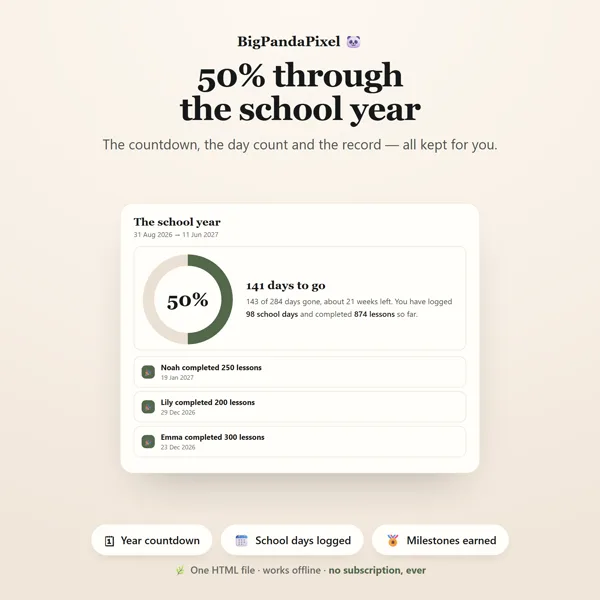 Homeschool Planner screen 07.