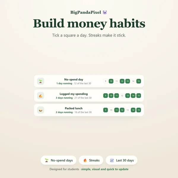 Student Budget Planner screen 10.