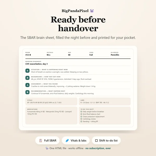 Student Nurse Planner screen 09.